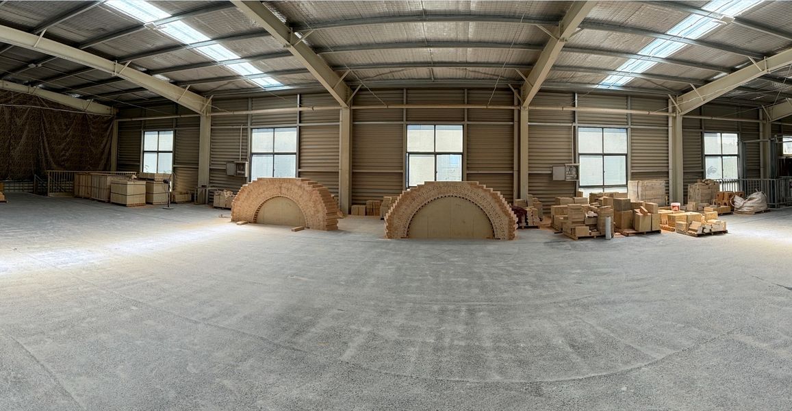 Henan Hongtai Kiln Refractory Co.,Ltd. производственная линия производителя
