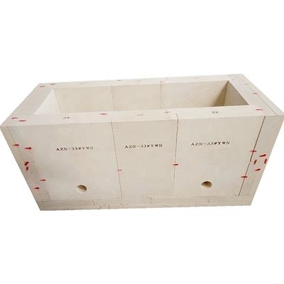 AZS Brick For Converter Glass Furnace с содержанием SiC 1,2-1,4% и содержанием MgO 0,1-0,8%