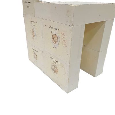 Цирконий-корунд Коррунд Рефракторный муллитный кирпич для облицовки циркониевых алюминиевых блоков