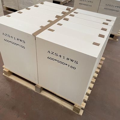 Рефракторность сверхкласса AZS кирпичи, необходимые для строительства стеклянной печи